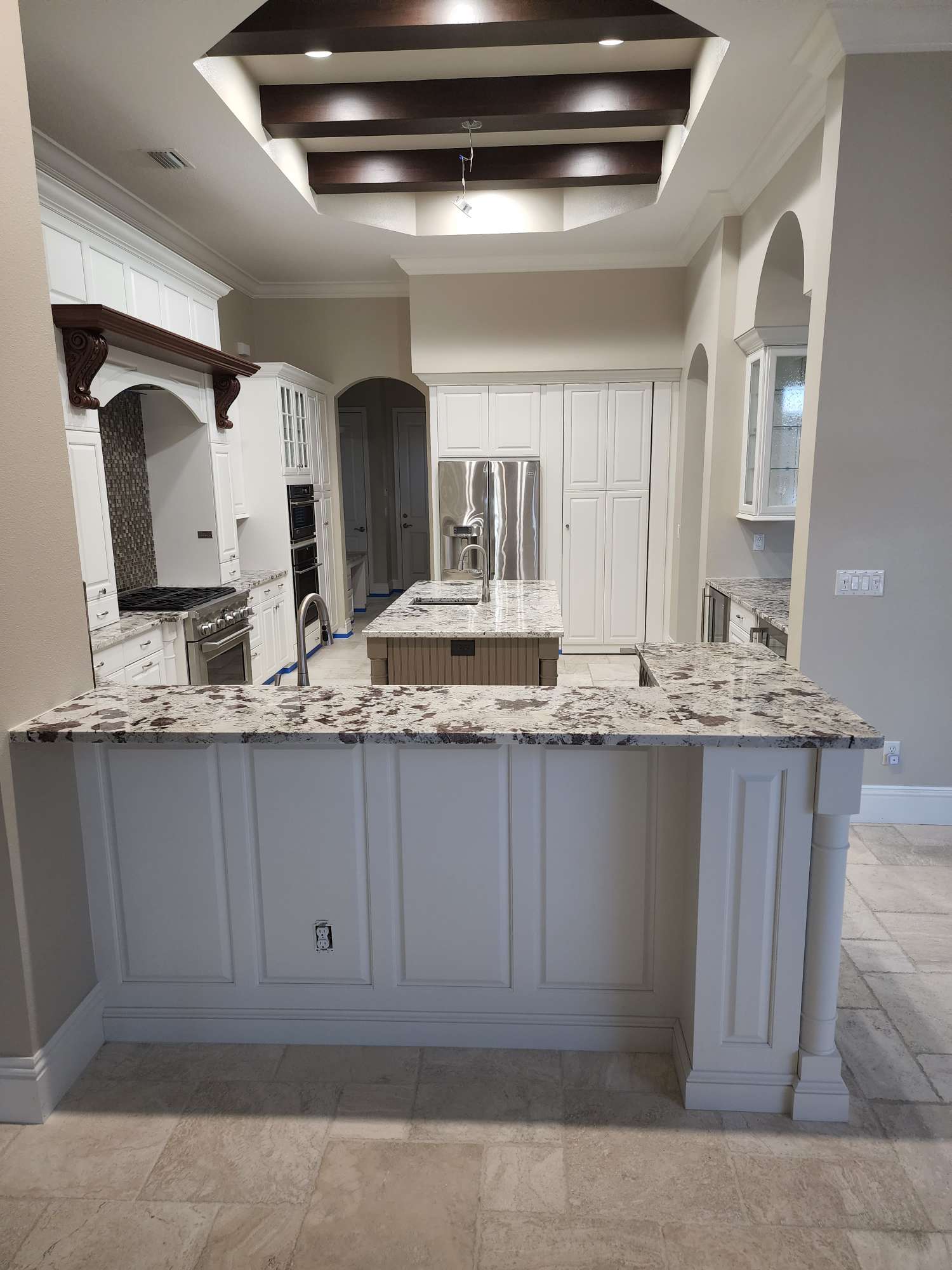 cabinet refinishing palmetto by Gold Lion Painting Inc for Palmetto