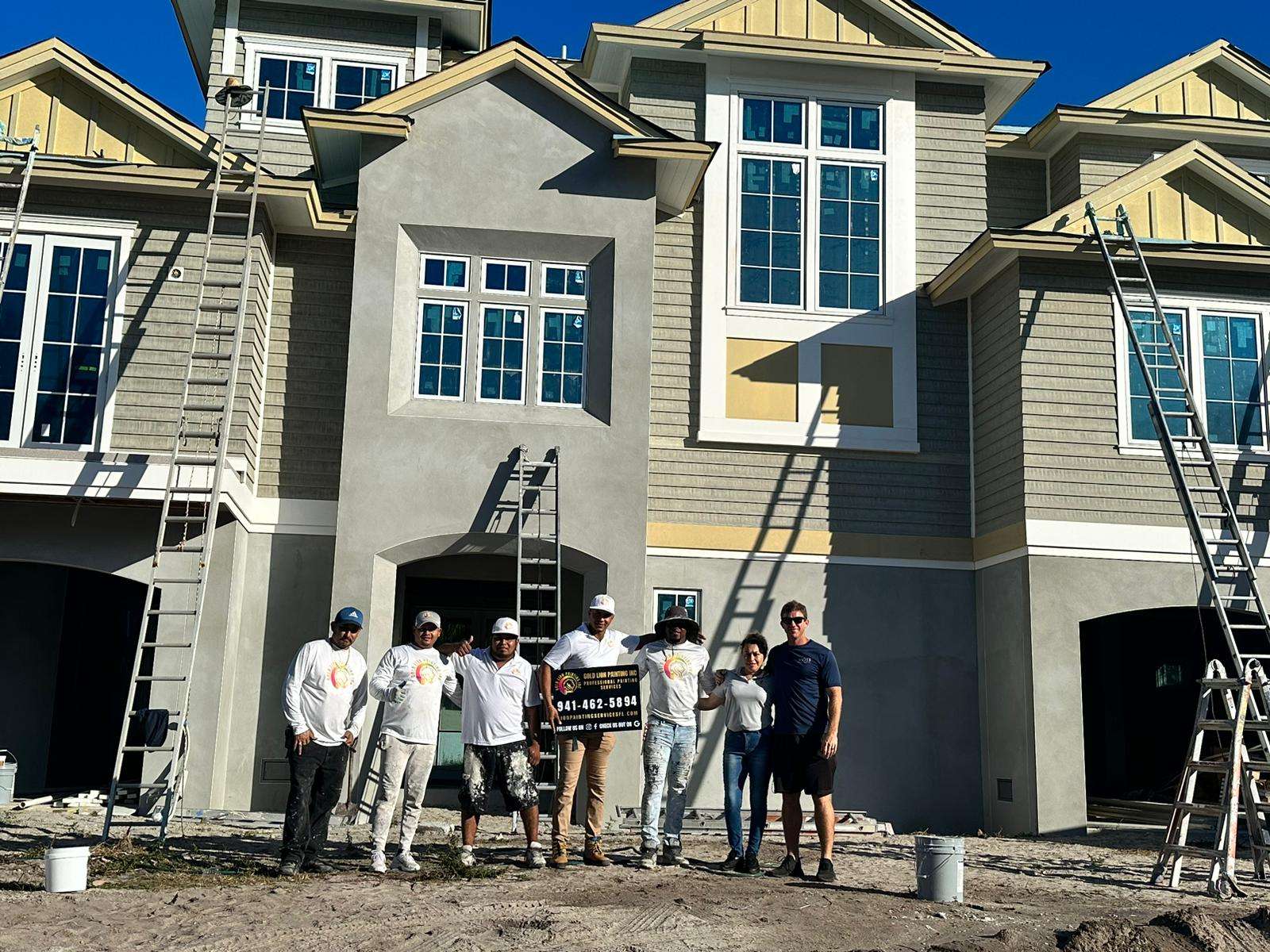 professional exterior painters anna maria 03 by Gold Lion Painting Inc for Anna Maria Island