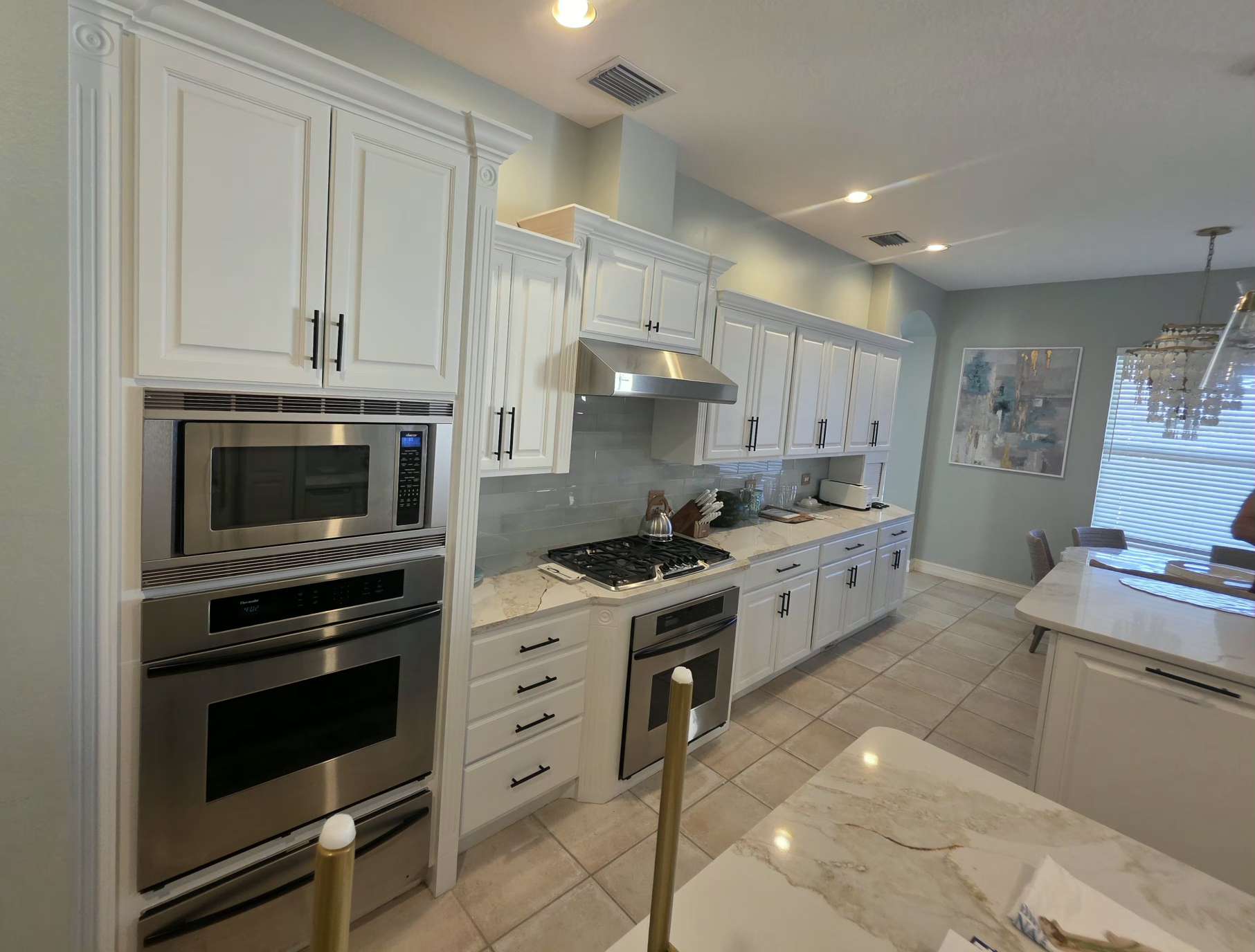 kitchen cabinet painting ellenton fl by Gold Lion Painting Inc for Ellenton
