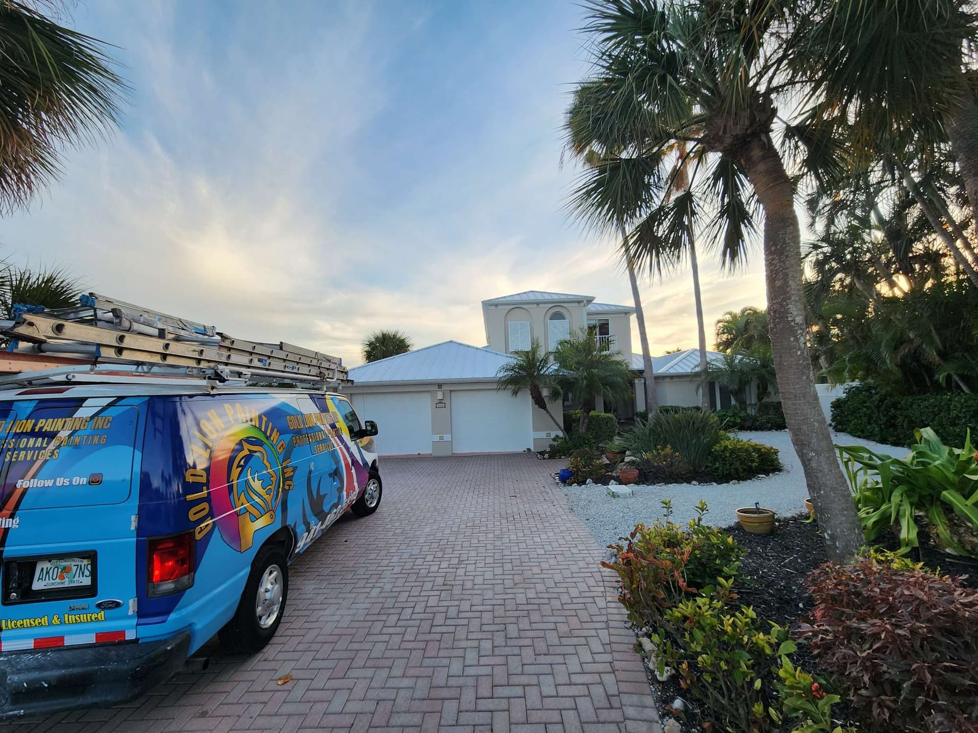 Exterior house painting in Venice